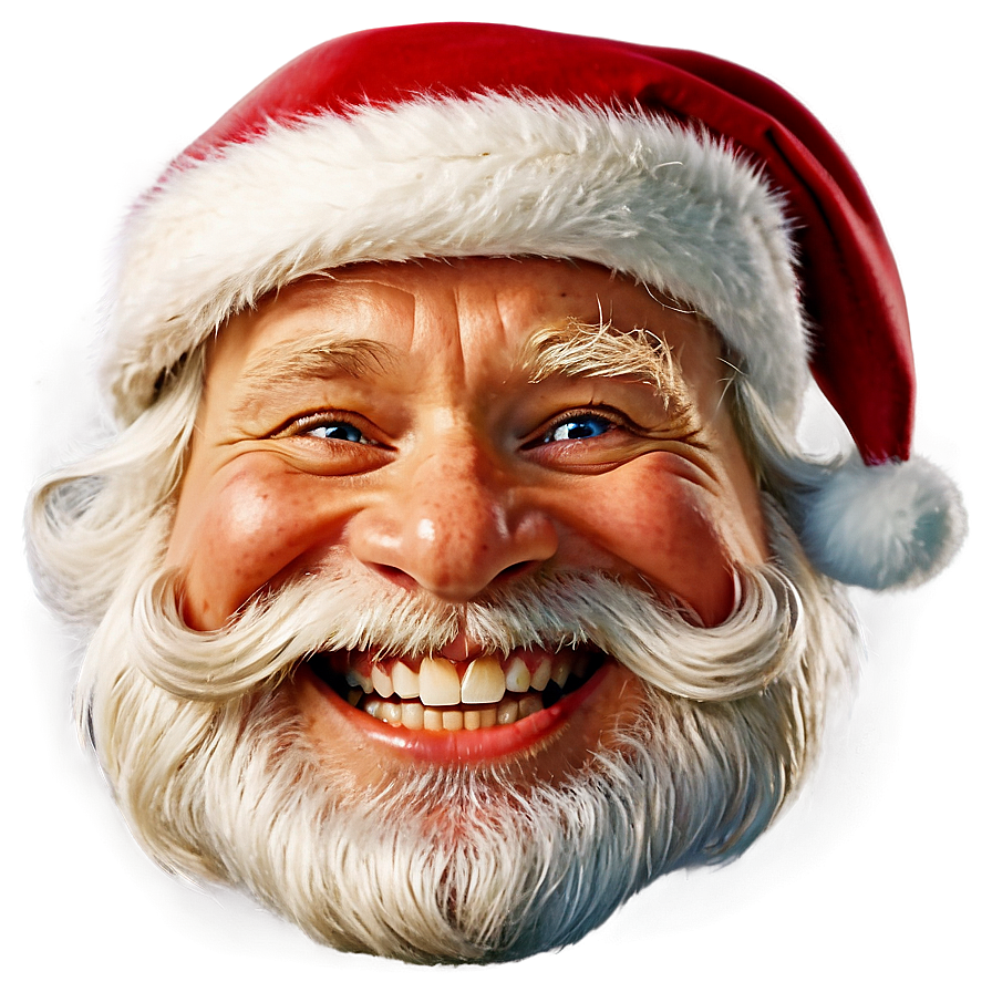 Laughing Santa Face Png 89