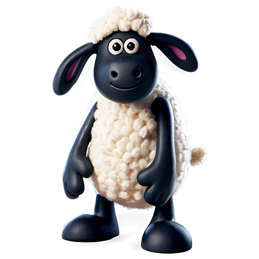 Laughing Shaun The Sheep Cartoon Png Mjd