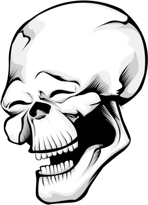 Skull Transparent Png - Laughing Skull Transparent, Png Download PNG with transparent background