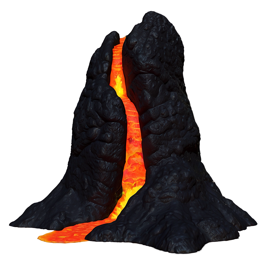 Lava Flow PNG vli PNG with transparent background