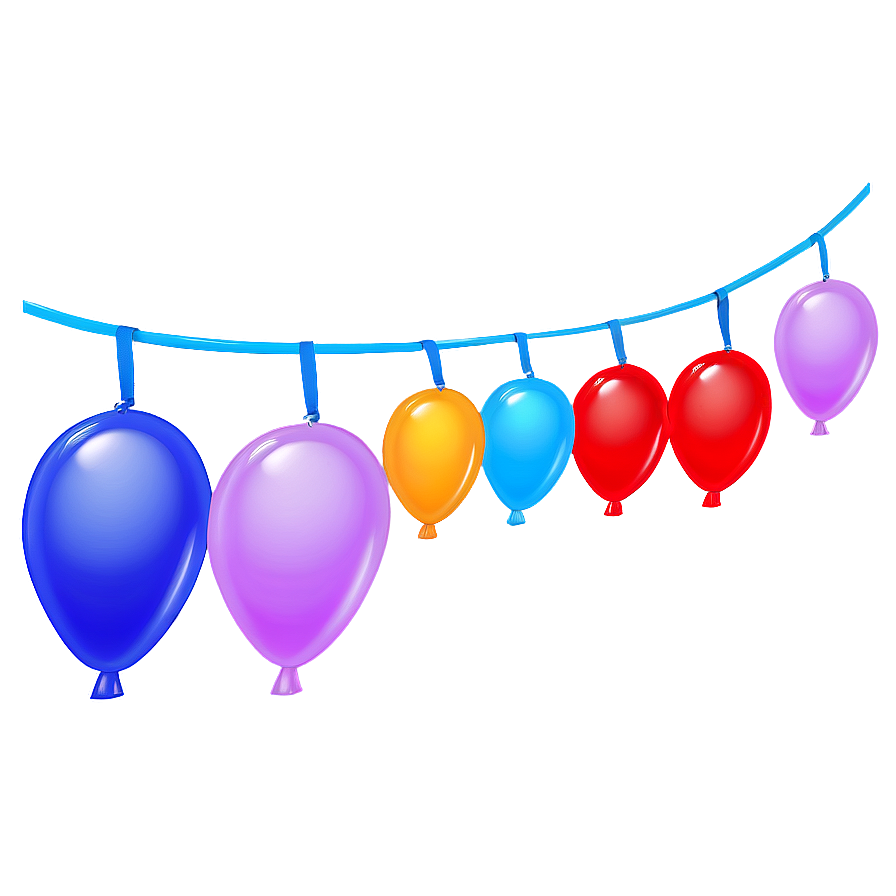 Lavender Blue Balloons Png Ean