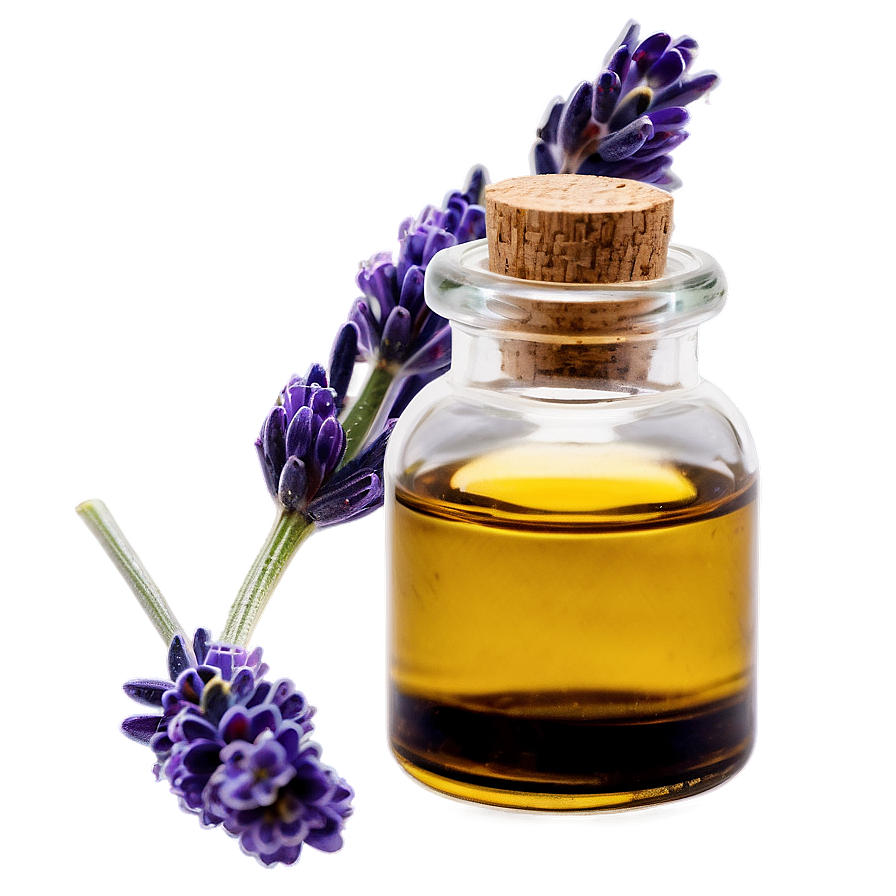 Lavender Essential Oil Png Fpx