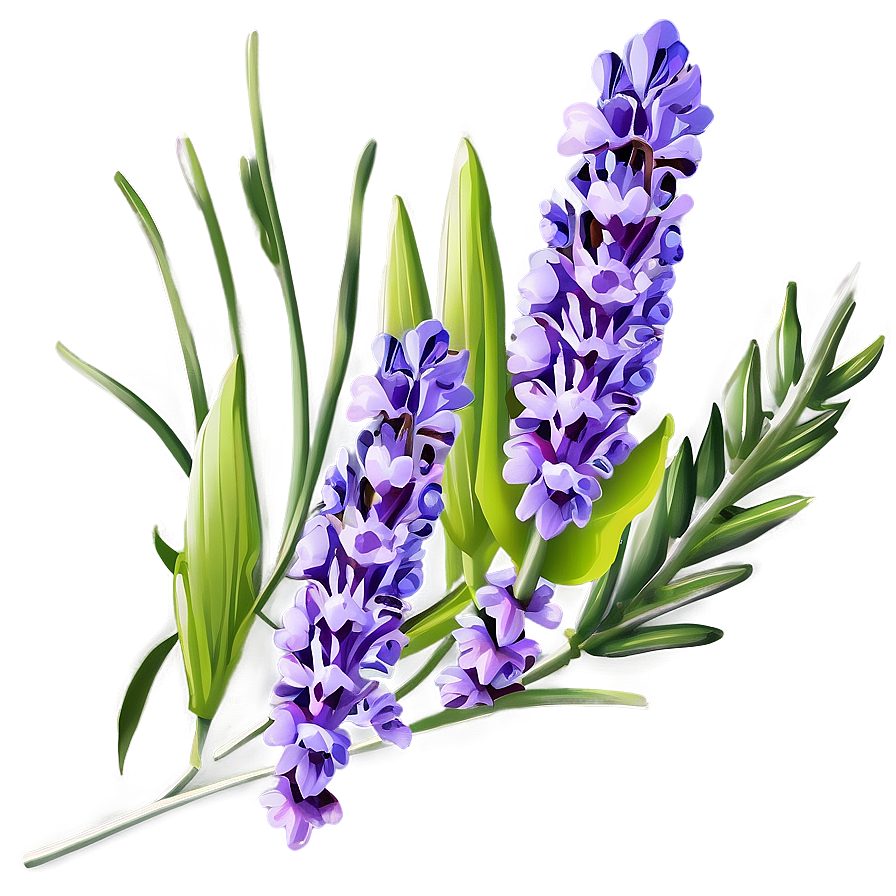 Lavender Flower PNG hsl PNG with transparent background