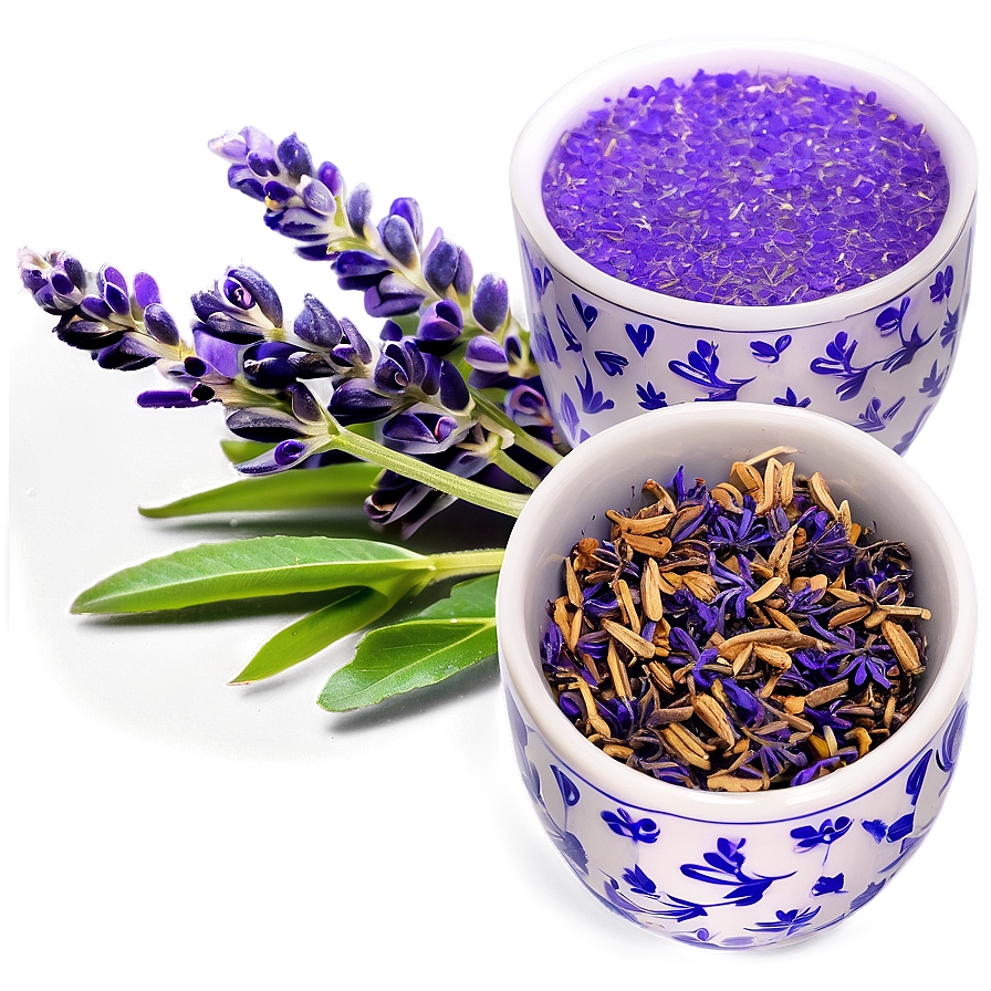 Lavender Herbal Tea Cup Png Gai73