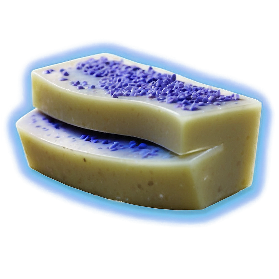 Lavender Soap Slice PNG 15 PNG with transparent background