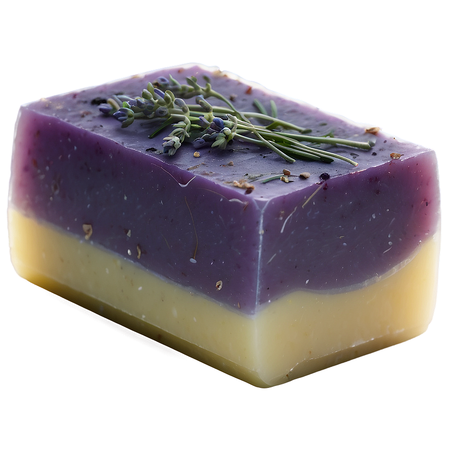 Lavender Soap Slice Png Mty23