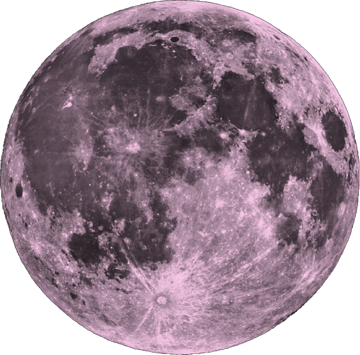 Lavender Tinted Full Moon