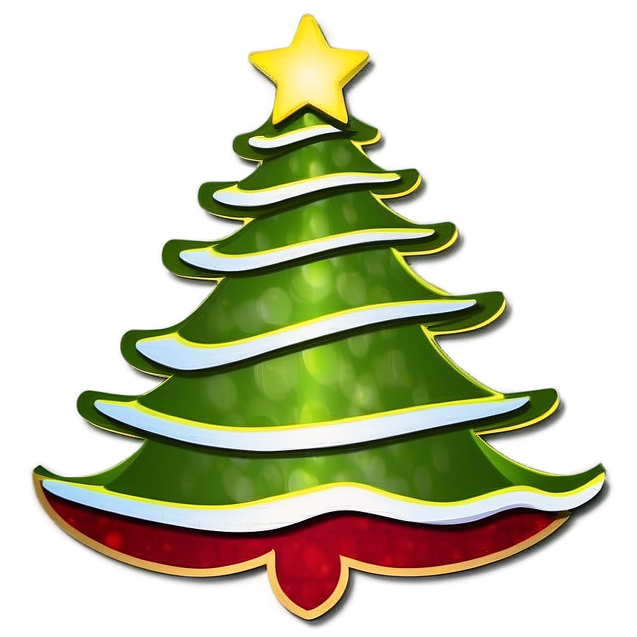 Layered Christmas Tree Silhouette Png Sop13