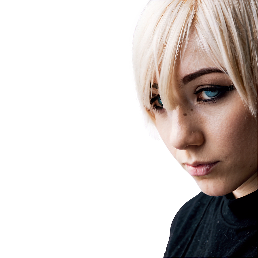 Layered Emo Haircut PNG 05252024 PNG image with a transparent background, free high-resolution download