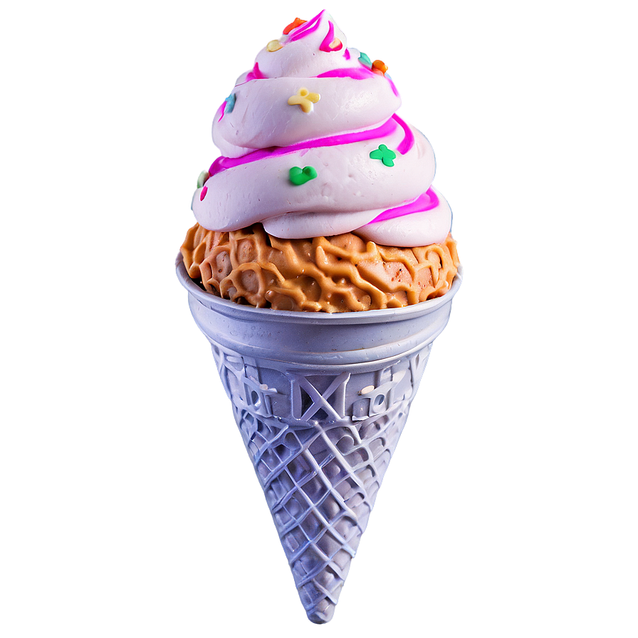 Layered Ice Cream Cone Png 22