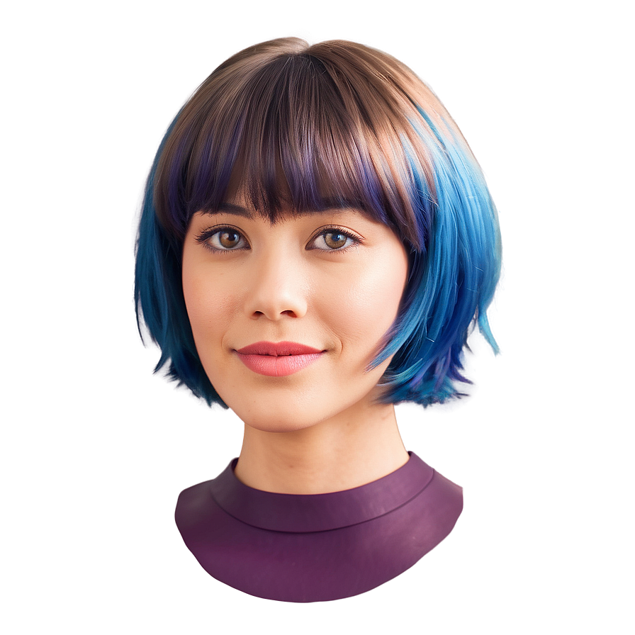 Layered Karen Haircut PNG 06212024 PNG image with a transparent background, free high-resolution download