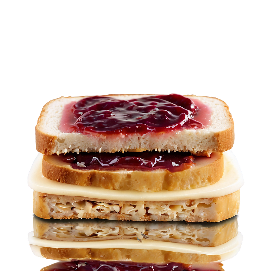 Layered Pb&j Sandwich Png Vtl