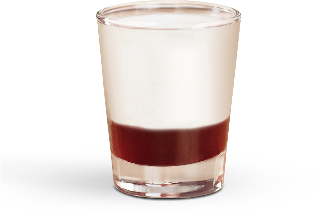 Layered Shot Glass Cocktail