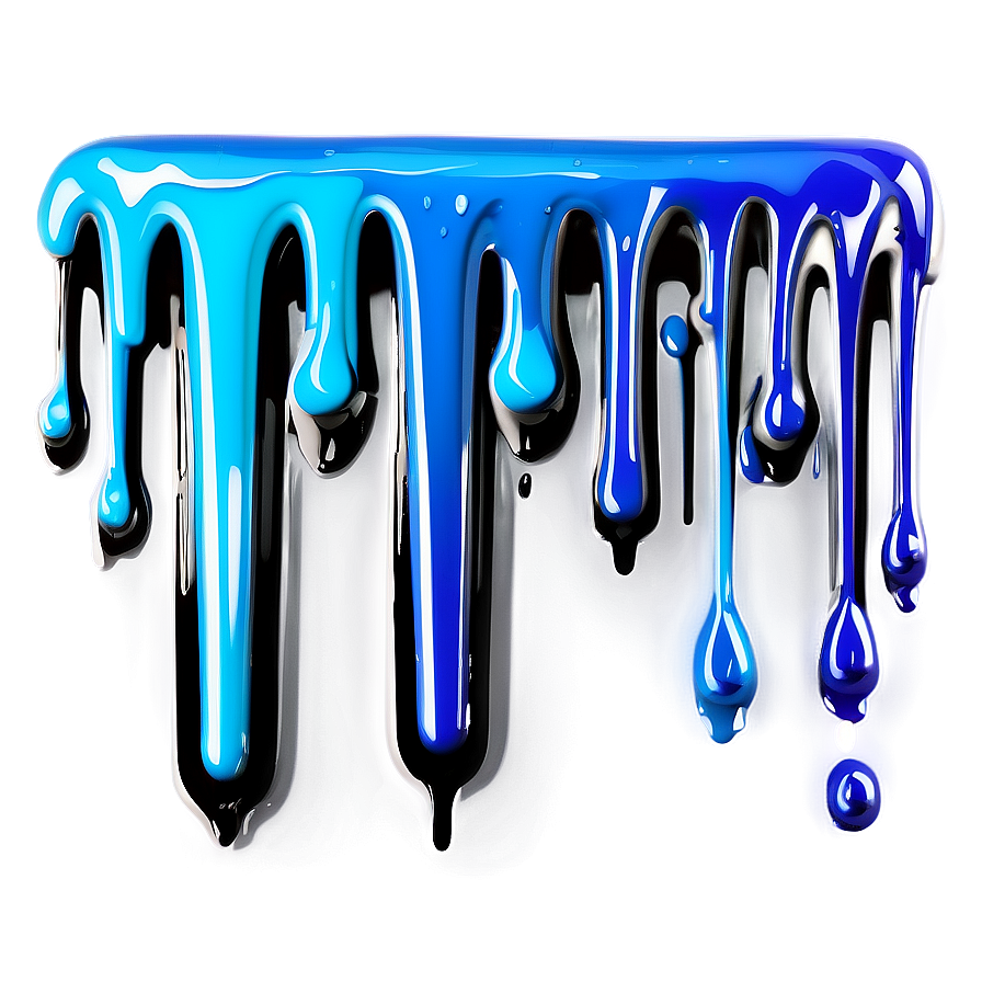 Layered Spray Paint Drip Png 06282024