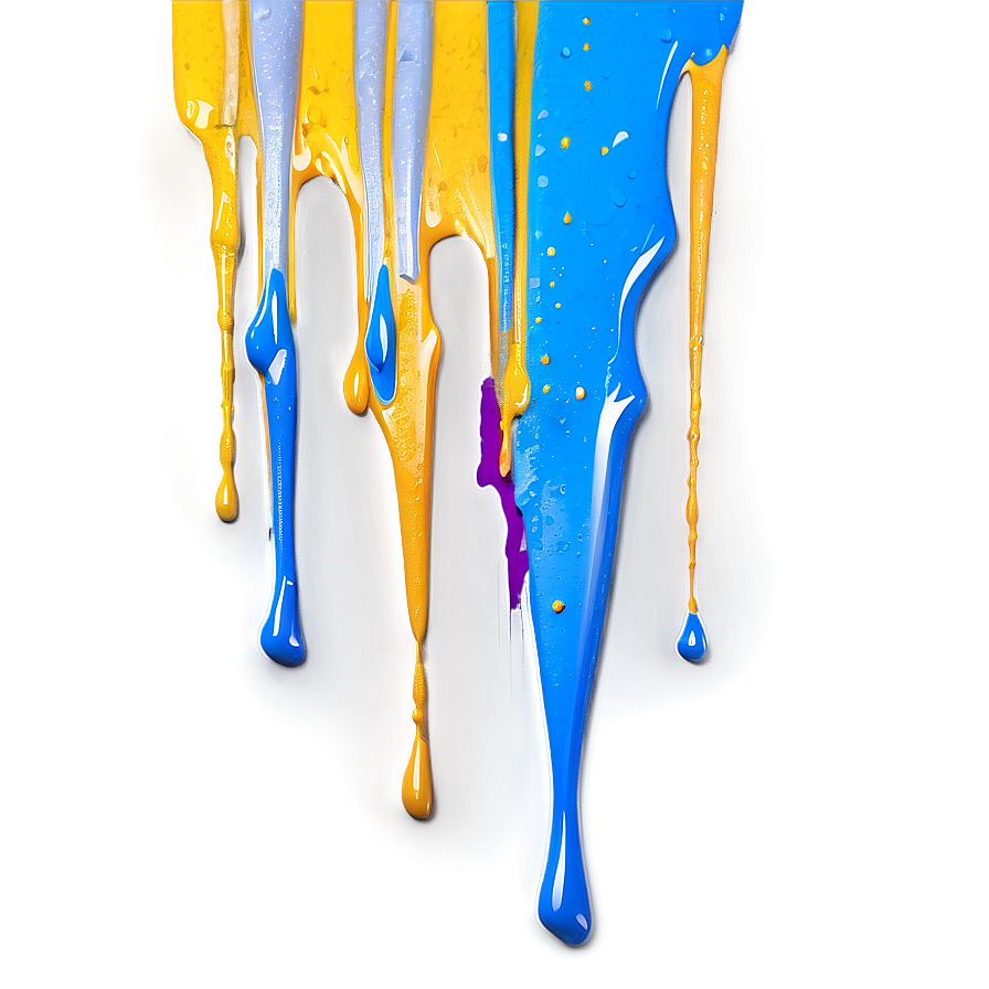 Layered Spray Paint Drip Png 06282024