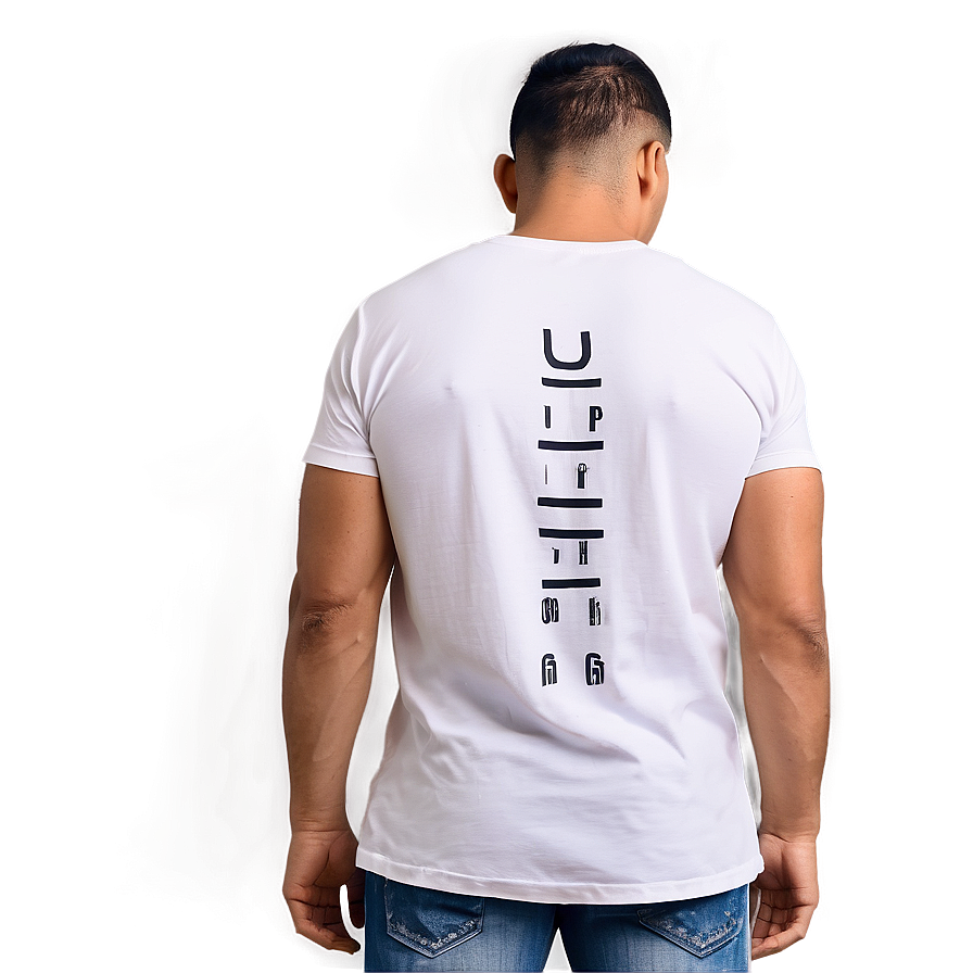 Layered White T-shirt Psd Mockup Png 45