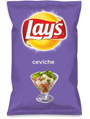 Lays Ceviche Flavored Chips Package