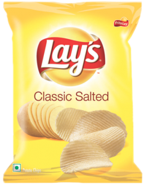 Lays Classic Salted Chips Package