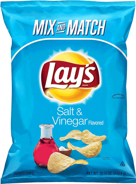 Lays Saltand Vinegar Chips Package