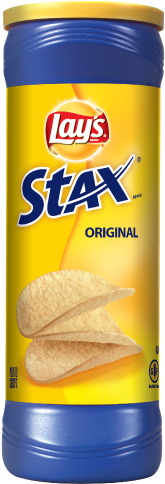 Lays Stax Original Chips Canister