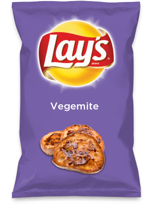 Lays Vegemite Flavor Chips Package