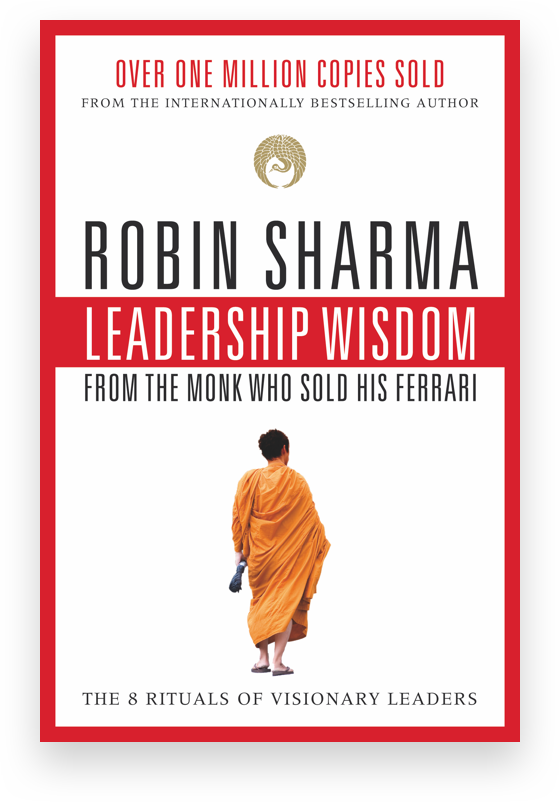 Leadership Wisdom By Robin Sharma PNG with transparent background