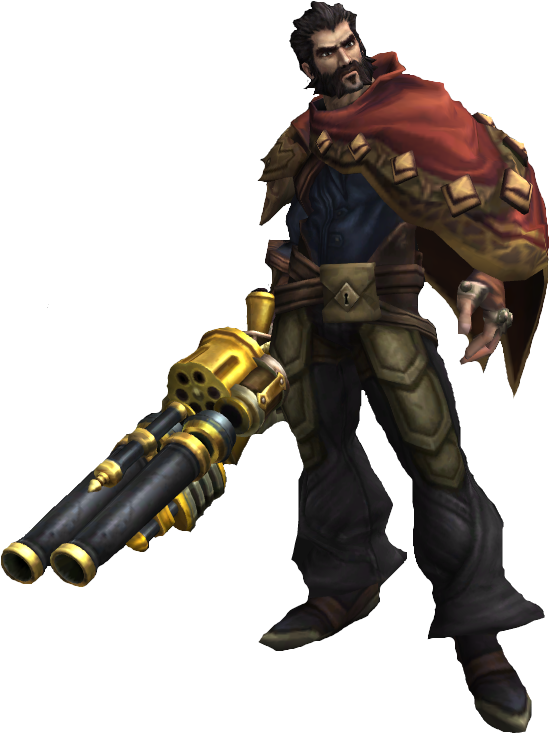 League Of Legends Champion Png - League Of Legends Graves Png, Transparent Png PNG with transparent background