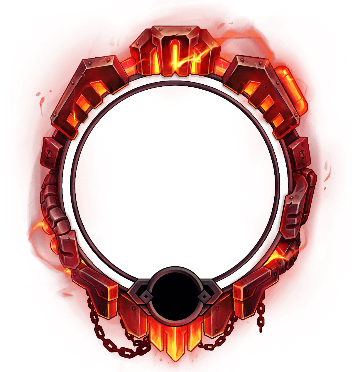 Leagueof Legends Flaming Circle Icon