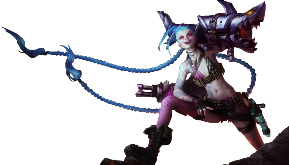 Leagueof Legends Jinxwith Rocket Launcher