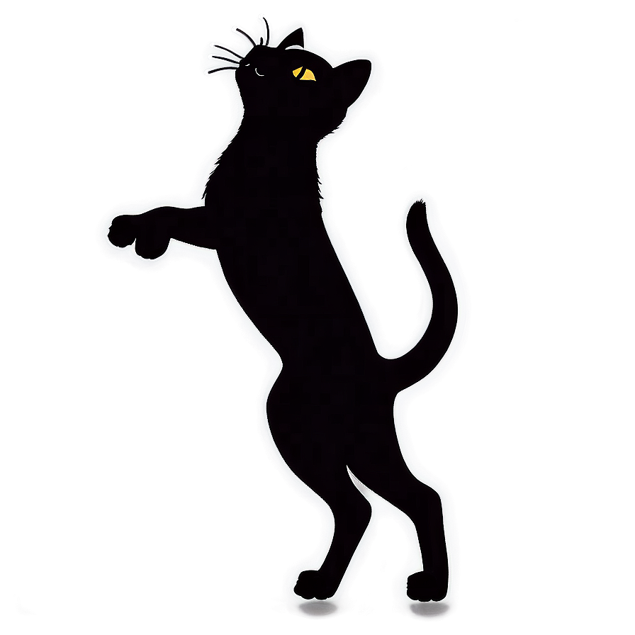 Leaping Cat Silhouette Png Tck49