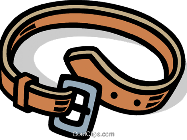 Leather Belt Cartoon Illustration