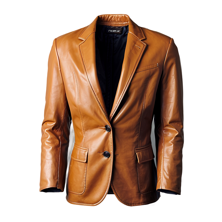 Leather Blazer Jacket Png Ftt