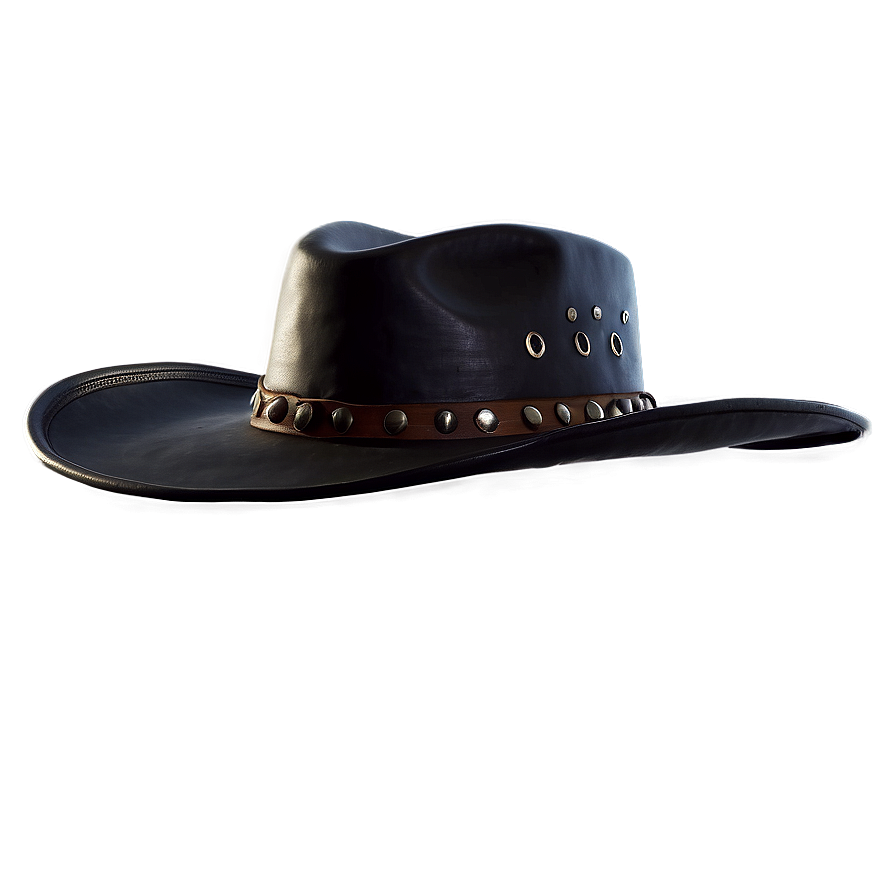 Leather Cowboy Hat PNG 92 PNG with transparent background