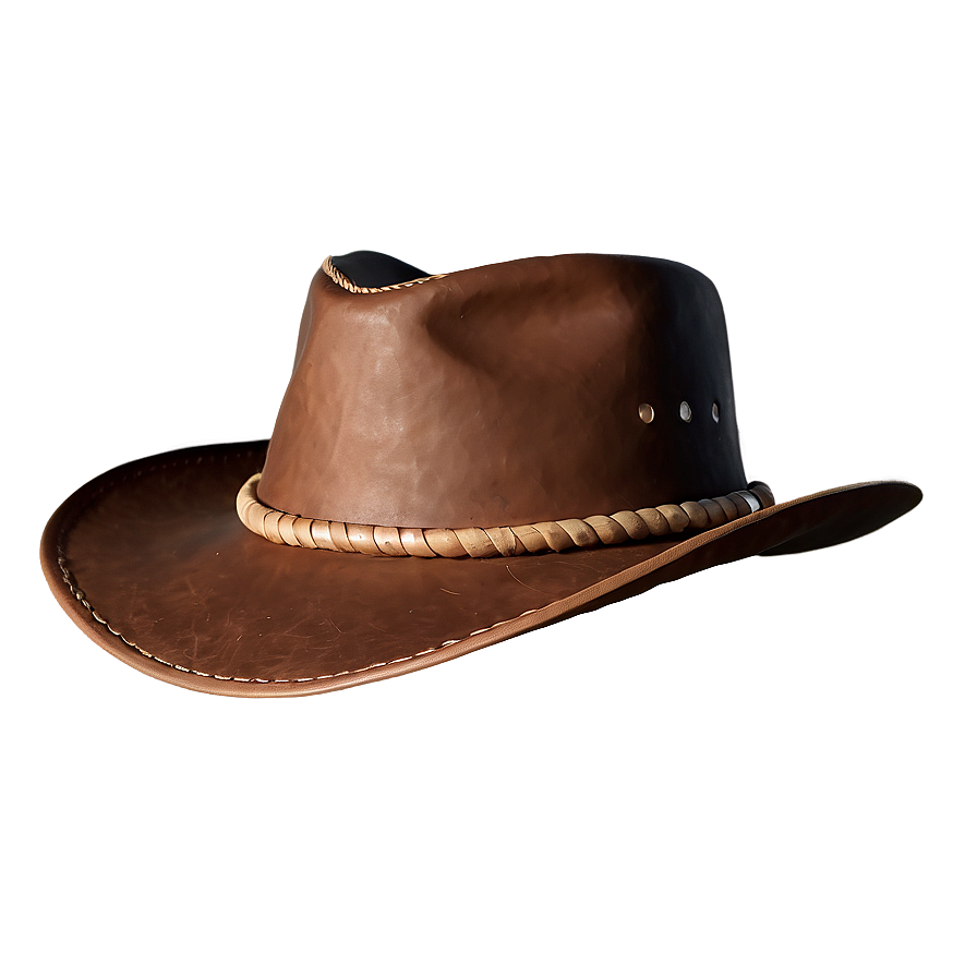 Leather Cowboy Hat PNG xdp26 PNG with transparent background