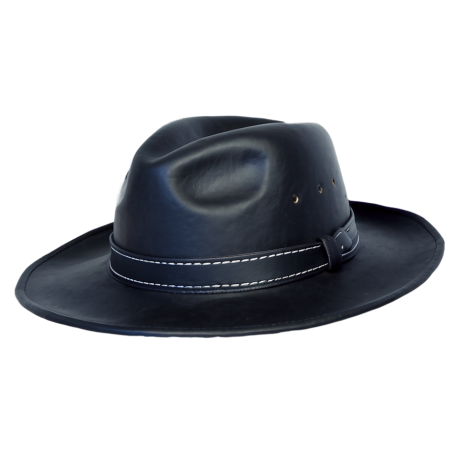 Leather Fedora Hat Png Ron24