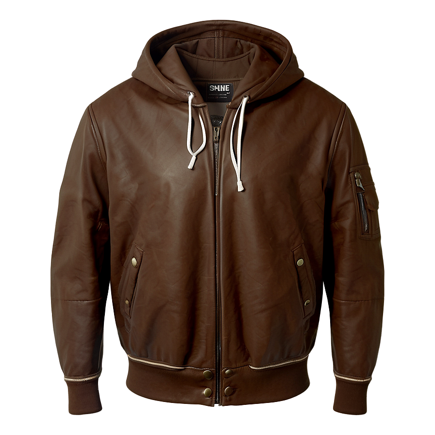 Leather Hoodie Strings Png 13