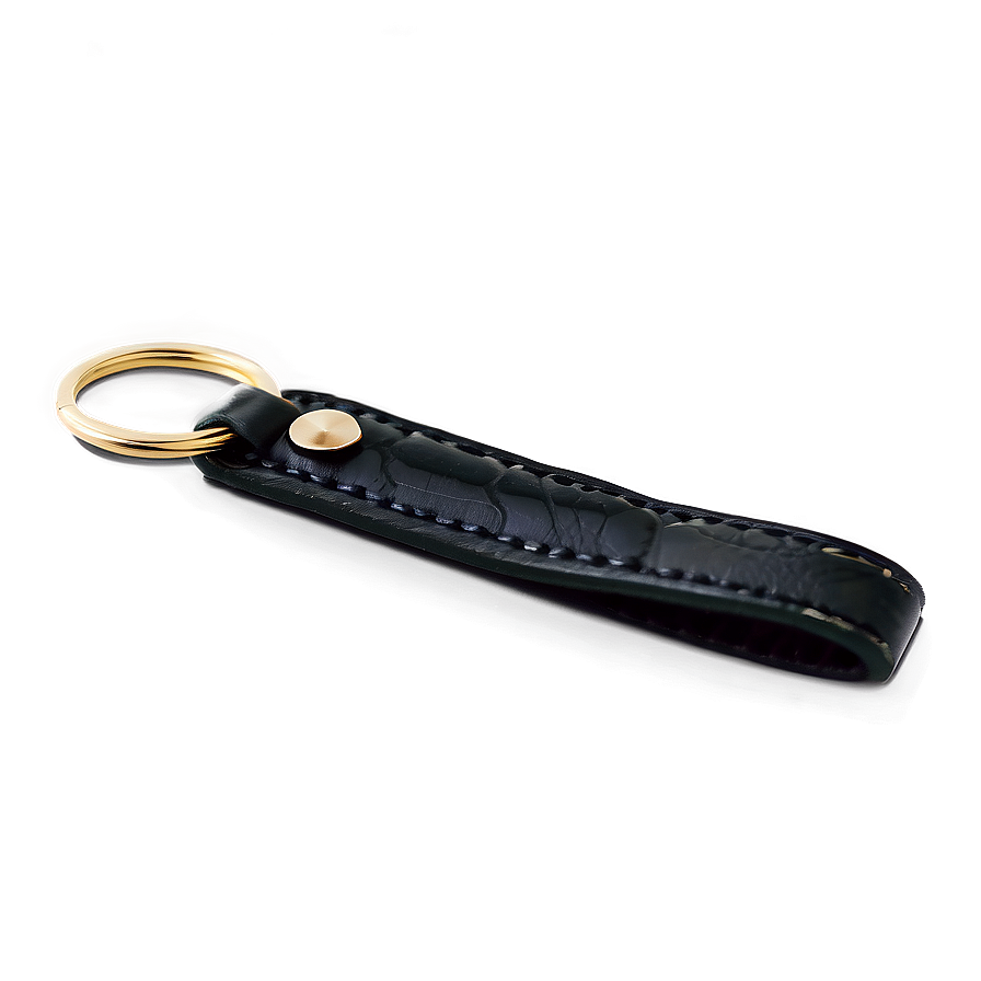Leather Keychain Accessory PNG eon33 PNG with transparent background