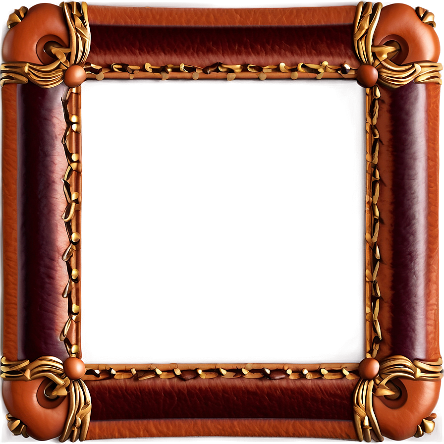 Leather Picture Frame Png Mfk57