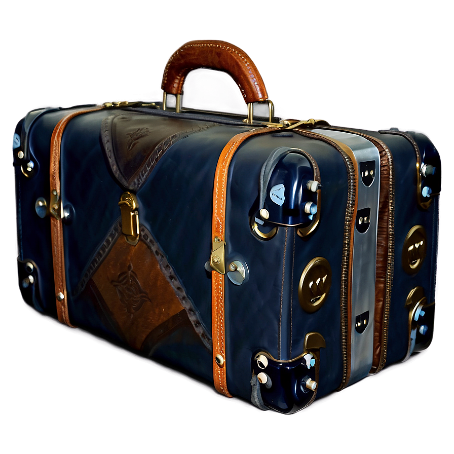 Leather Suitcase Luggage Png 25