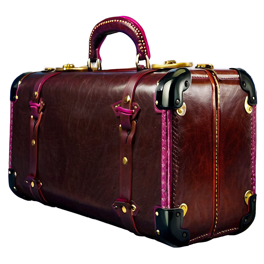 Leather Suitcase Luggage Png 85