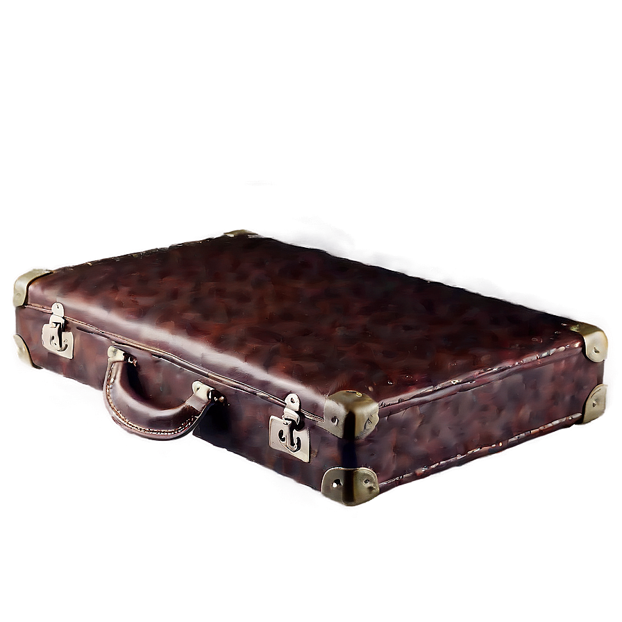 Leather Suitcase Png 05252024