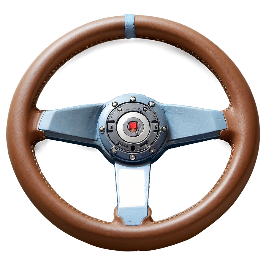 Leather Wrapped Steering Wheel Png Sly64