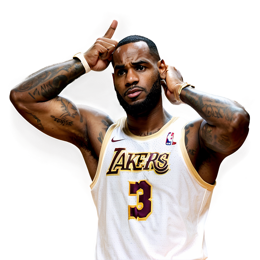 Lebron James First Championship Win Png 05232024