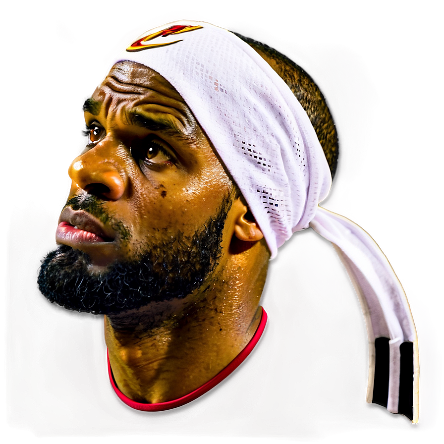 Lebron James Iconic Headband Png 05232024