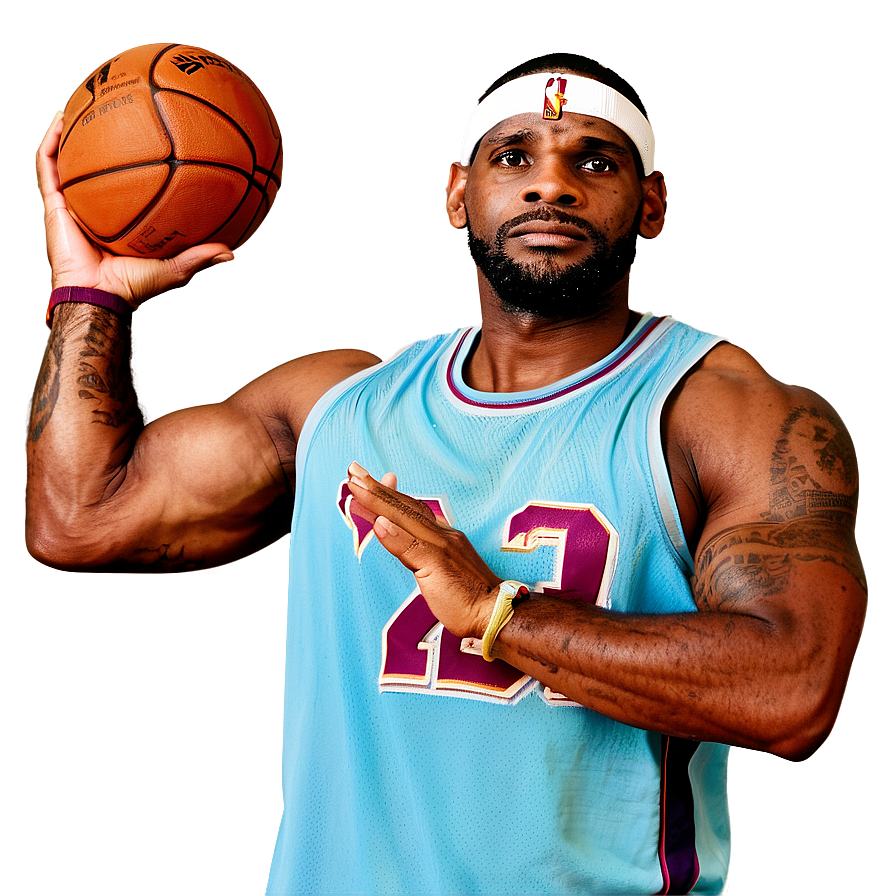 Lebron Shooting Pose Png 05232024