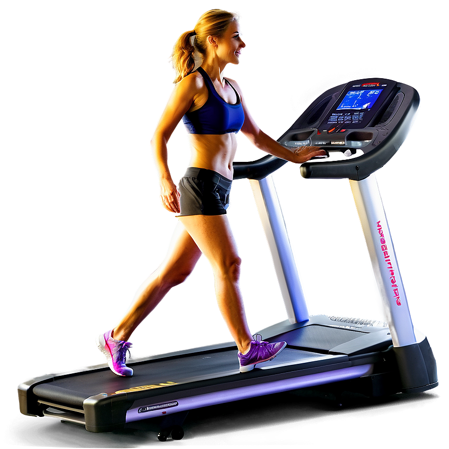 Led Display Treadmill Png Bel