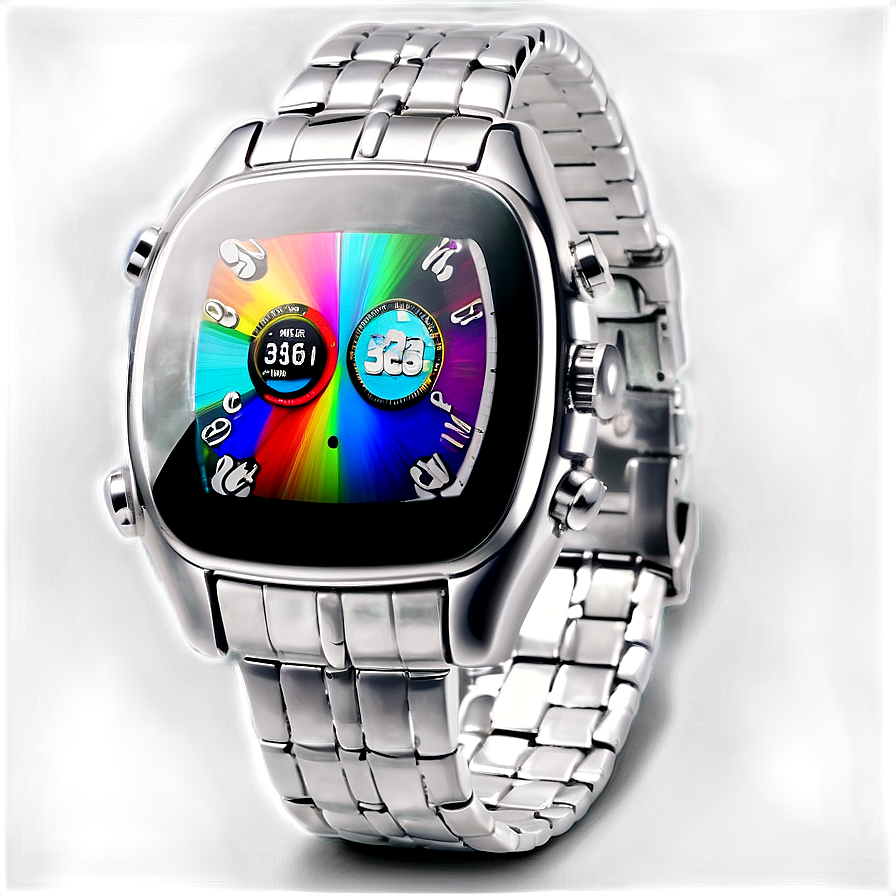 Led Display Watch Png Kpy32