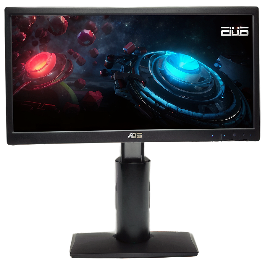 LED Gaming Monitor PNG 7 PNG image with a transparent background, free high-resolution download