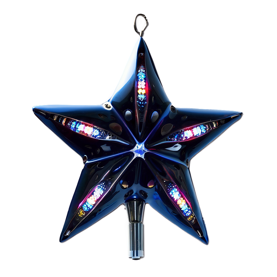 Led Light Christmas Tree Star Png Dmq