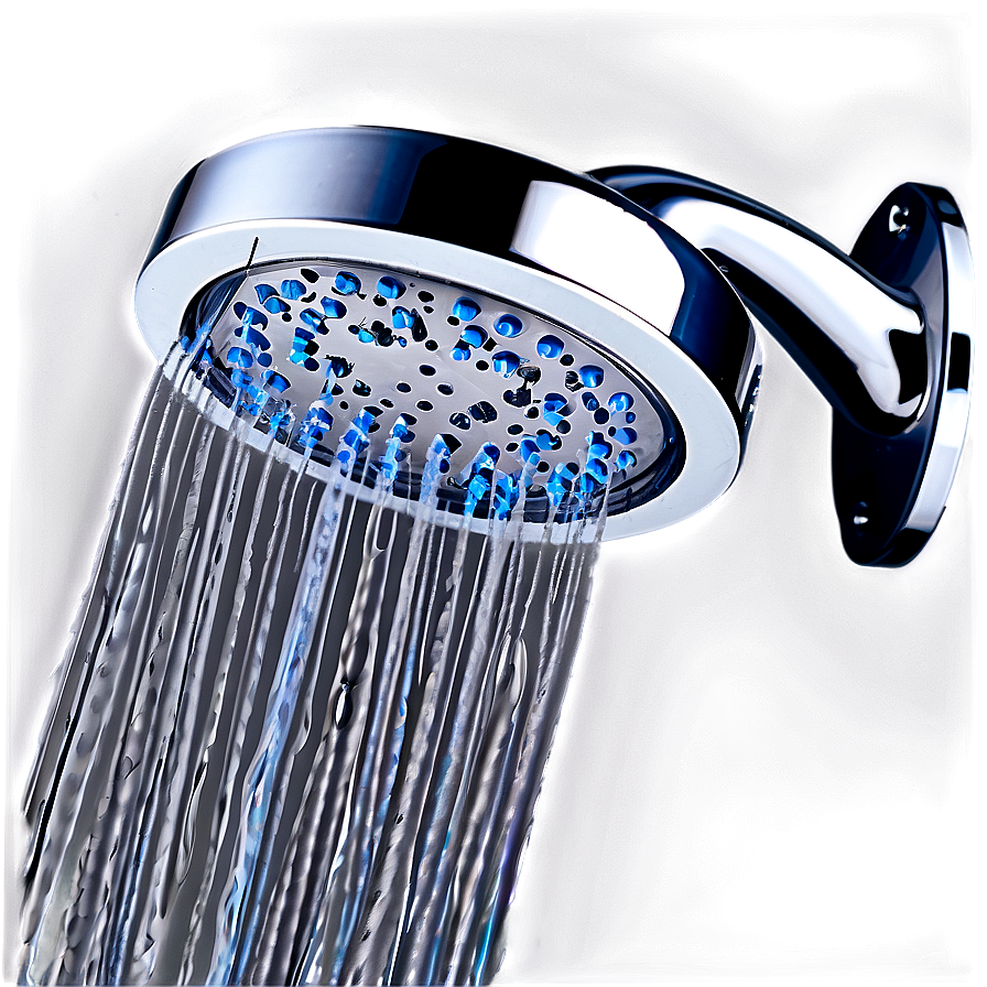 Led Light Shower Head Png Pwr